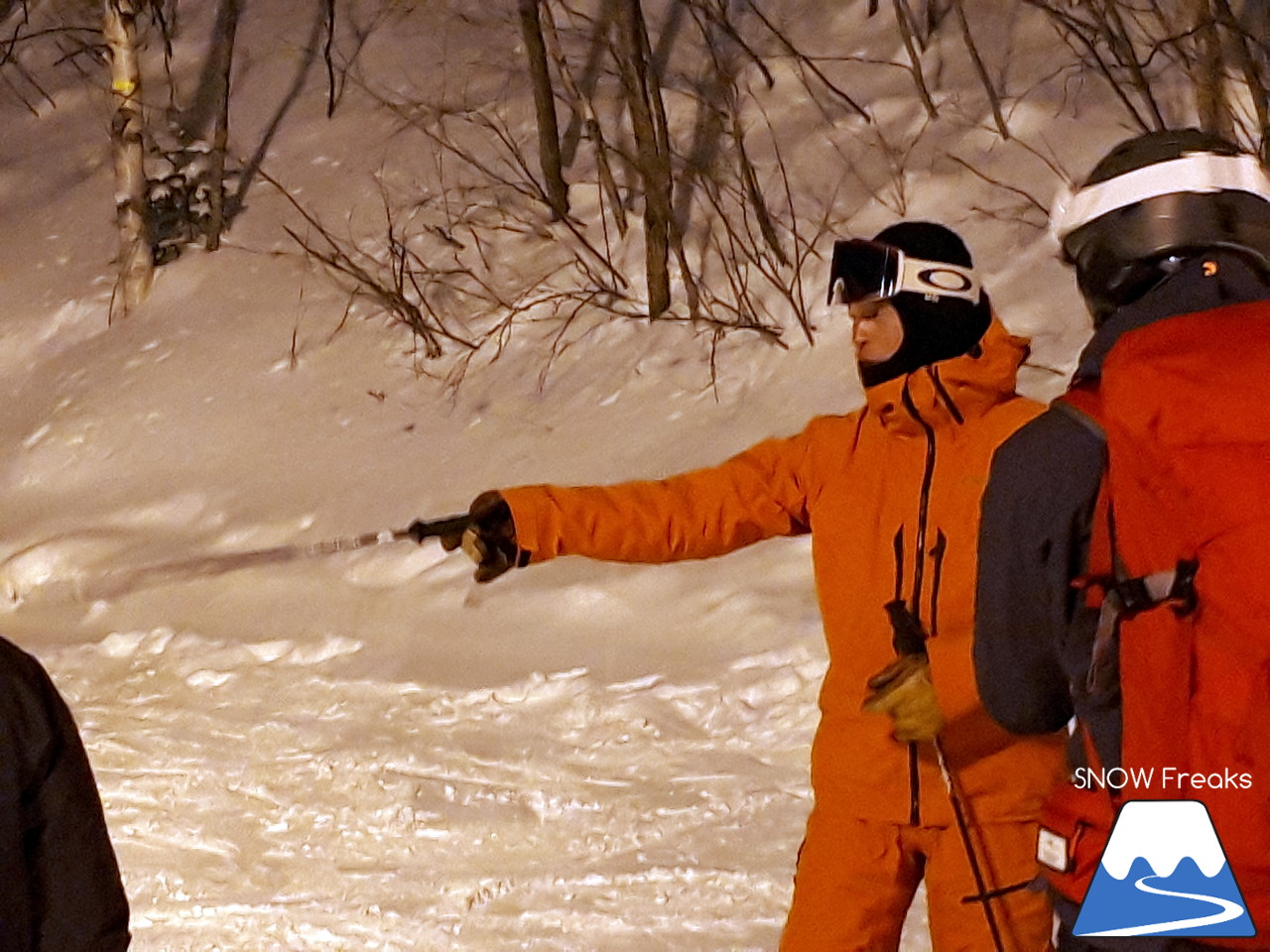 さっぽろばんけいスキー場　連日の降雪でコンディション良好な ban.Kで、Mt.石井スポーツ / b.c.map『VECTORGLIDEライダー・浅川誠とナイターセッション！』開催☆ 